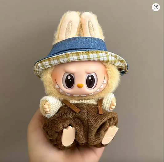 Handmade Plush Doll Clothes – Brown