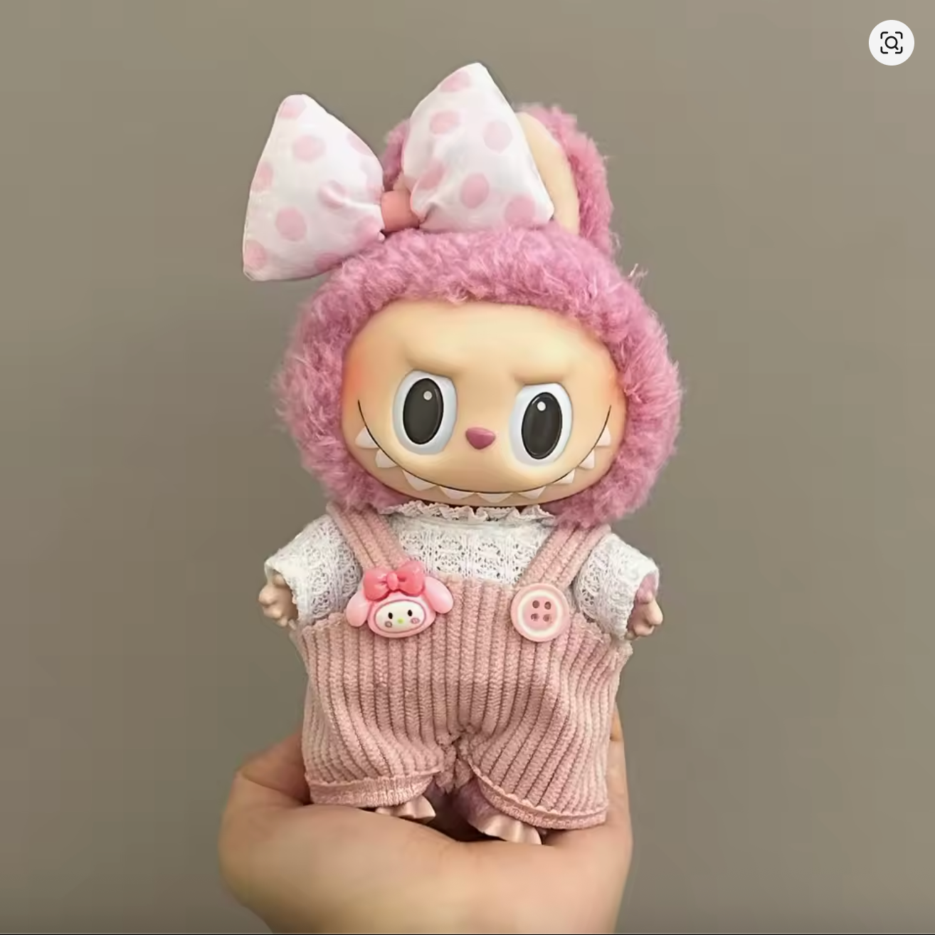 Handmade Plush Doll  Clothes– Pink