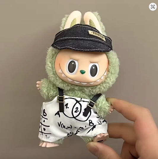 Handmade Plush Doll Clothes  – White and Black